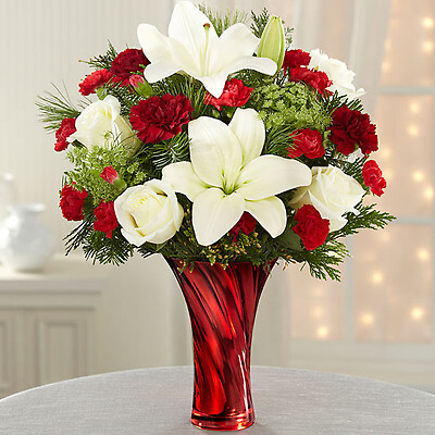 Teleflora's Peppermint Sticks Bouquet